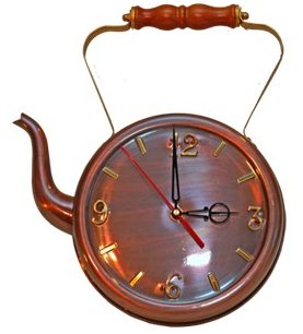 Ceas de Perete Vintage Ceainic” Cupru Antichizat