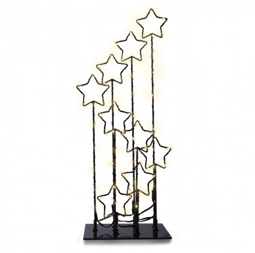 Decoratiune de Craciun cu 90 de LED-uri